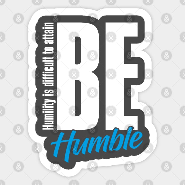 Be Humble Day – February Sticker by irfankokabi